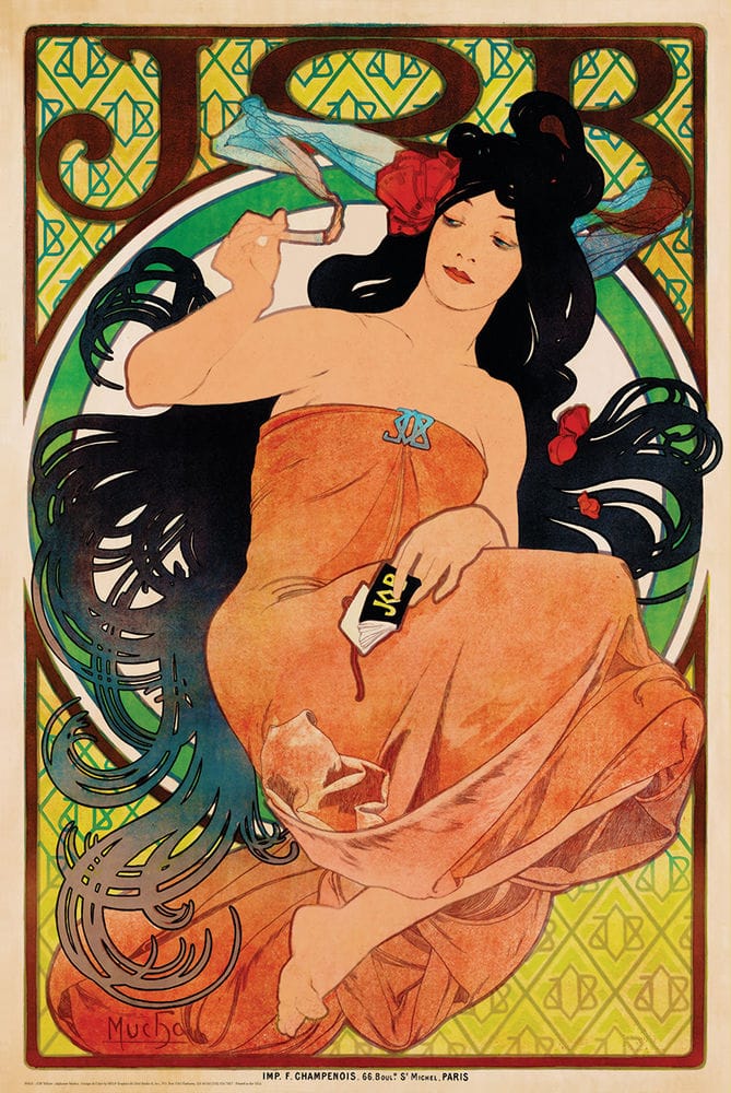 Posters Alphonse Mucha - JOB - 1898 - Poster 103625 TrippyStore