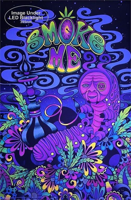 Posters Brizbazaar - Smoke Me - Black Light Poster 103388