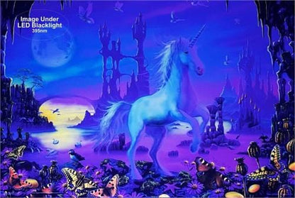 Posters Danny Flynn - Unicorn Sunset - Black Light Poster 103407
