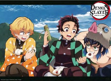Posters Demon Slayer - Tanjiro, Zenitsu and Inosuke - Poster 103552 TrippyStore
