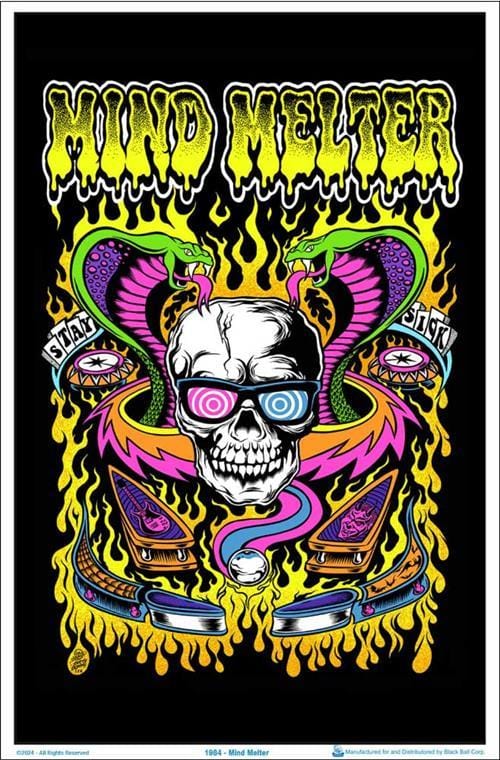 Posters Dirty Donny - Mind Melter - Black Light Poster 103415