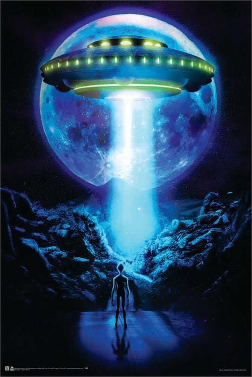 Posters Jonathan Gay - Space Road - Black Light Poster 103408