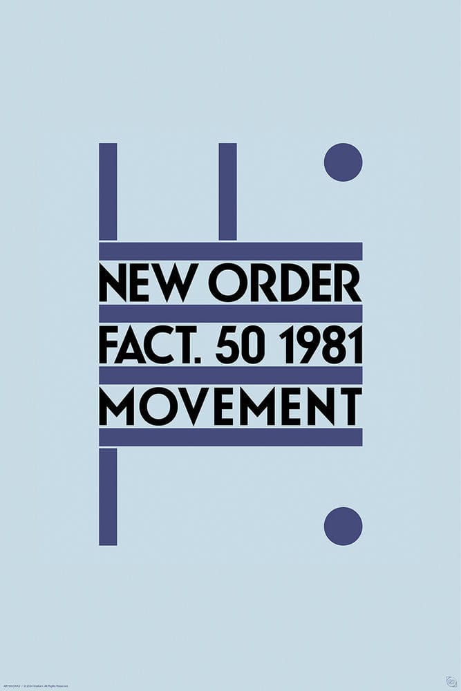 Posters New Order - Fact 50 - Poster 103642 TrippyStore