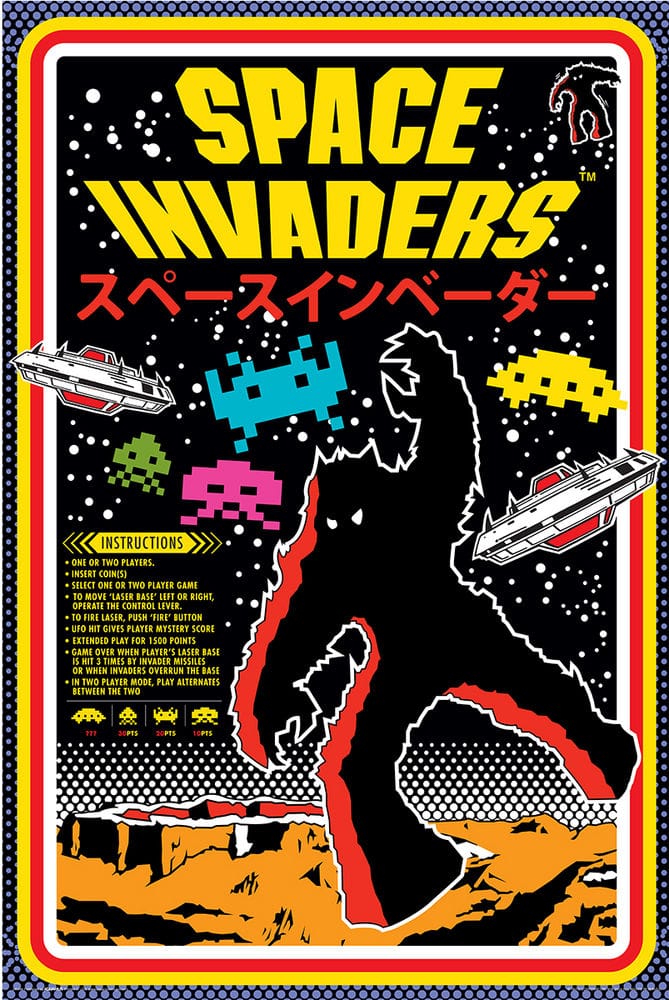 Posters Space Invaders - Japan - Poster 103565 TrippyStore