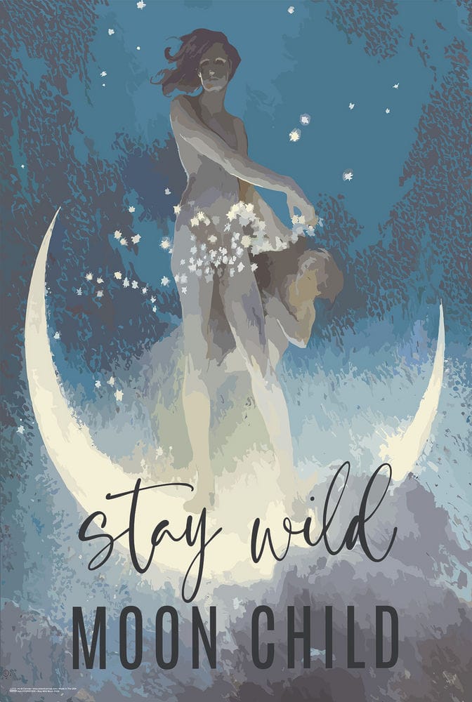 Posters Stay Wild Moon Child - Poster 103574 TrippyStore