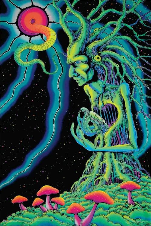 Posters Tree Spirit - Black Light Poster 103386