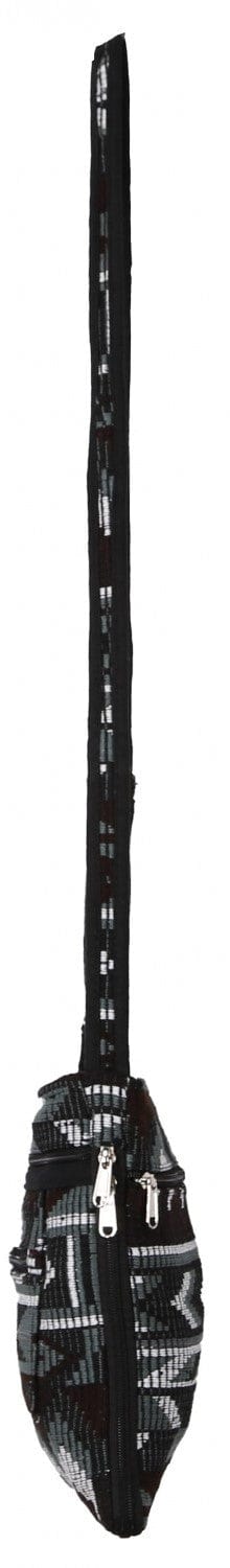 Bags Woven Jacquard - Grey and Black - Purse 102525