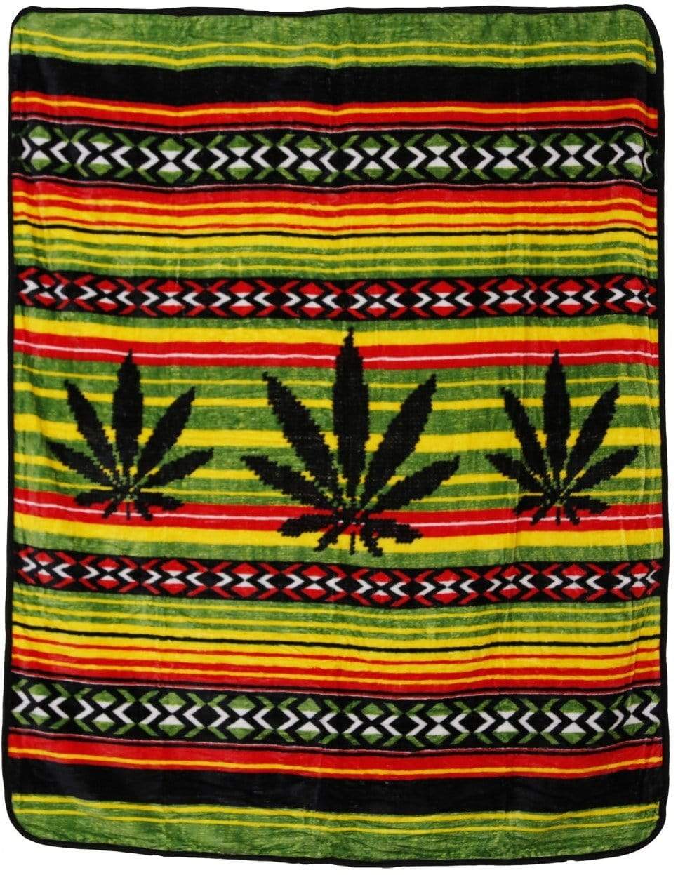 Blankets Southwestern 420 Leaf - Fleece Blanket 101773
