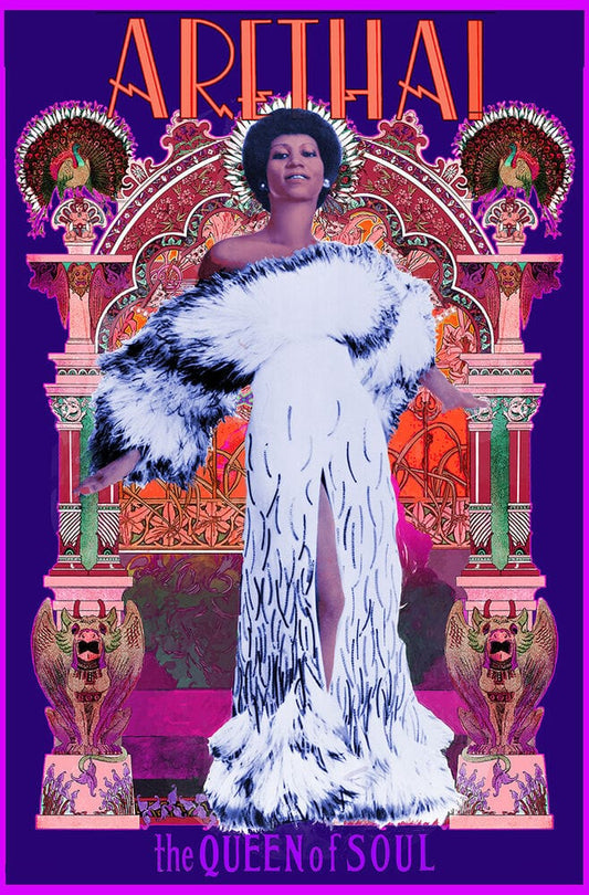 Bob Masse - Aretha Franklin - Concert Poster 103087