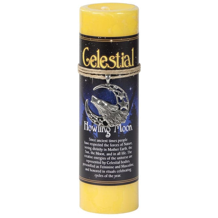 Candles Howling Moon - Celestial Pendant - Candle 103214