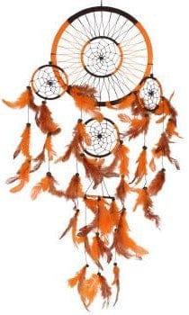 Dreamcatchers Many Suns - Orange and Brown - Dreamcatcher 102701