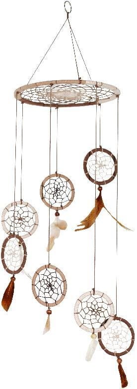 Dreamcatchers Natural Mobile - Dreamcatcher 008007