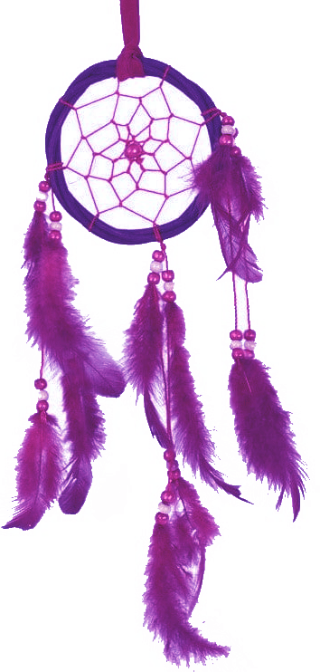 Dreamcatchers Rattan - Purple - Small Dreamcatcher 102705