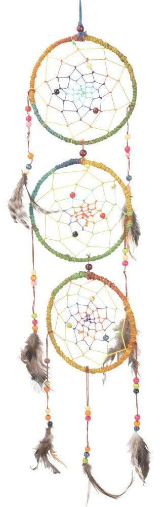 Dreamcatchers Three Tier - Hemp - Dreamcatcher 102714