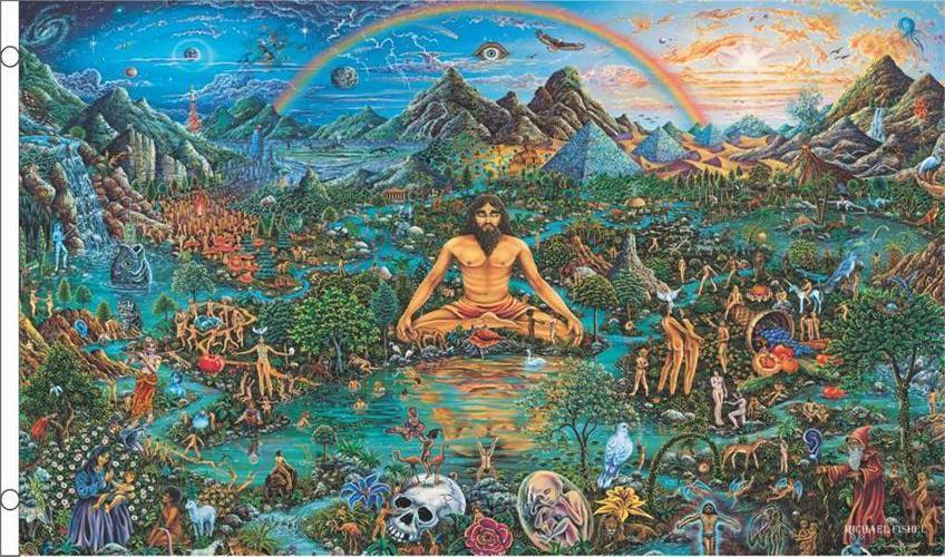 Flags Michael Fishel - The Creator - Flag 100044