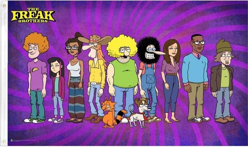 flags The Freak Brothers - Characters - Flag 102558