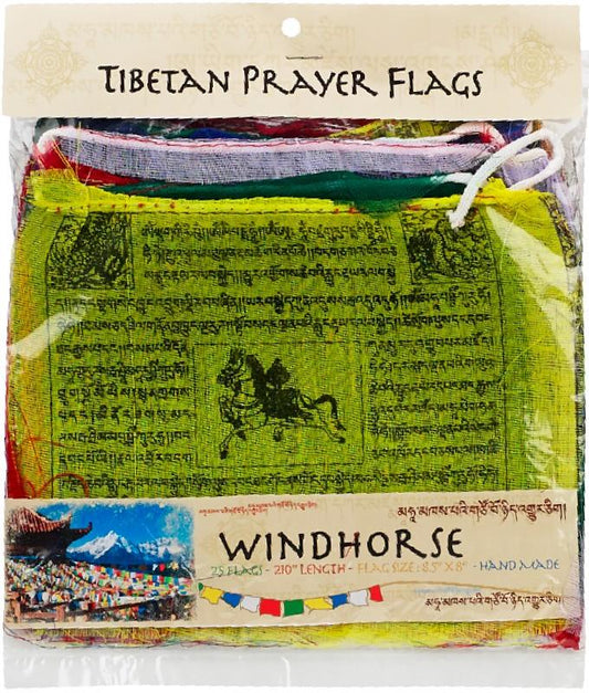 Flags Tibetan Prayer Flags - Wind Horse - String Flag 101081