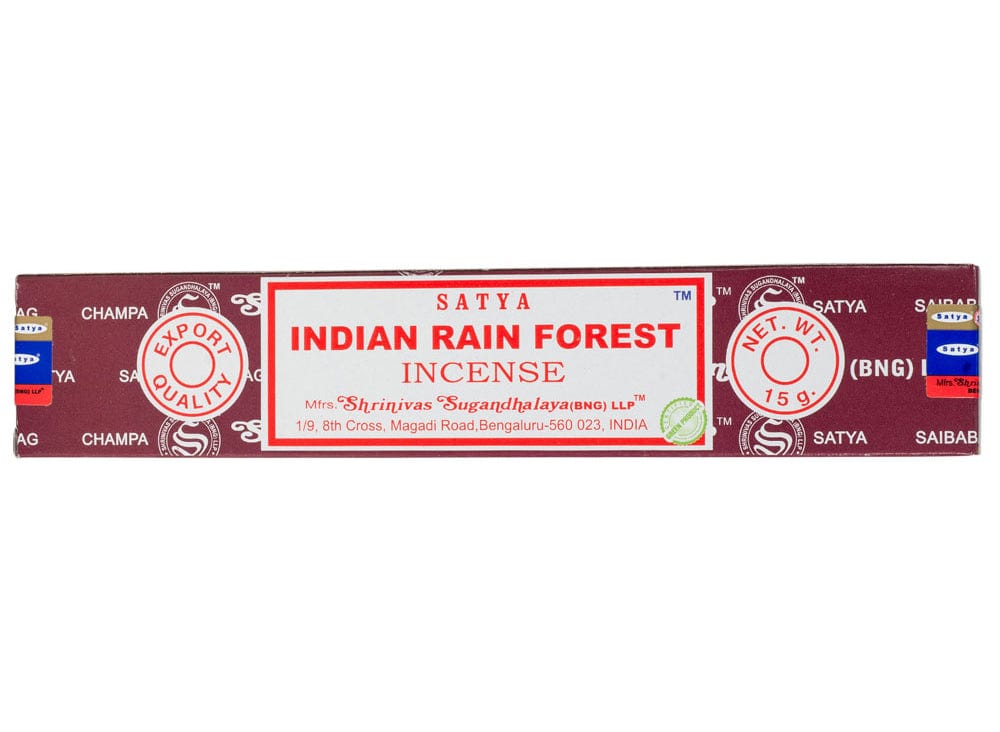 Incense Satya - Indian Rain Forest - Incense Sticks 101744
