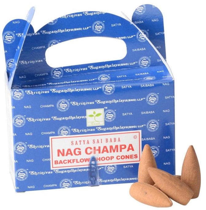 Incense Satya - Nag Champa - Backflow Incense Cones 102642