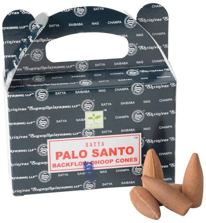 Incense Satya - Palo Santo - Backflow Incense Cones 102648