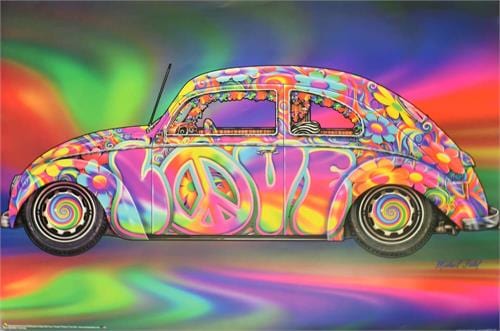 poster Love Bug - Black Light Poster 103175