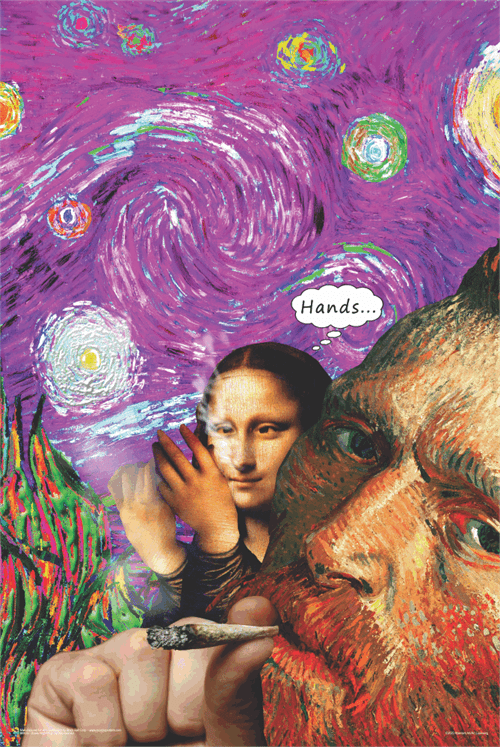 Aberrant Art - Starry Night - Poster