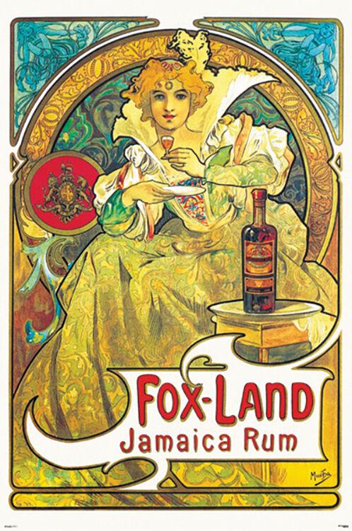 Posters Alphonse Mucha - Rum - Poster 101204
