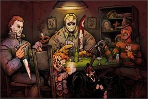 Posters Big Chris - Slashers Playing Poker - Poster 1030000