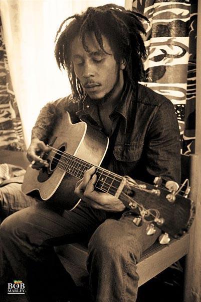 Posters Bob Marley - Sepia - Poster 000540