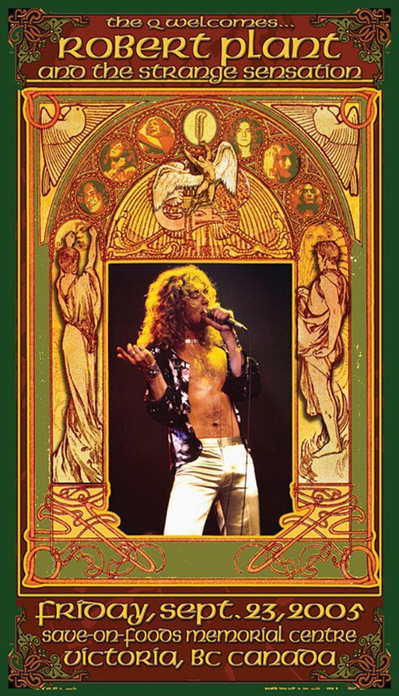 Bob Masse - Robert Plant - Concert Poster – TrippyStore