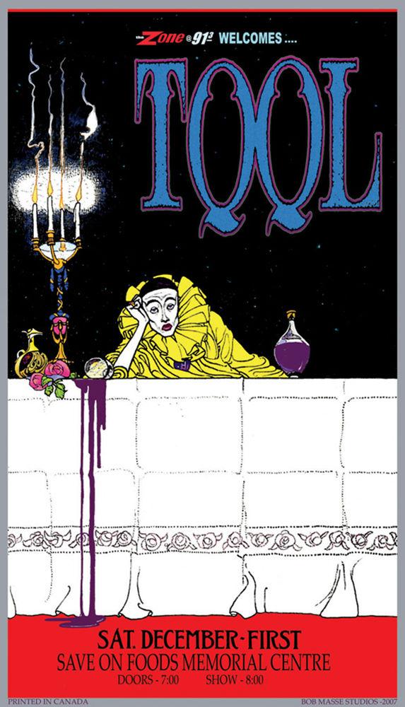 Posters Bob Masse - Tool - Victoria - Concert Poster 100435