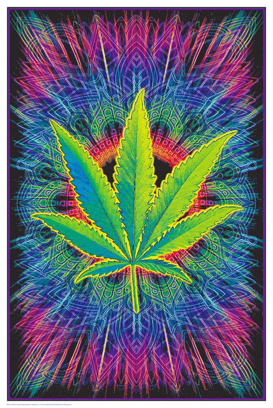 Posters Canna Vibes - Black Light Poster 100740