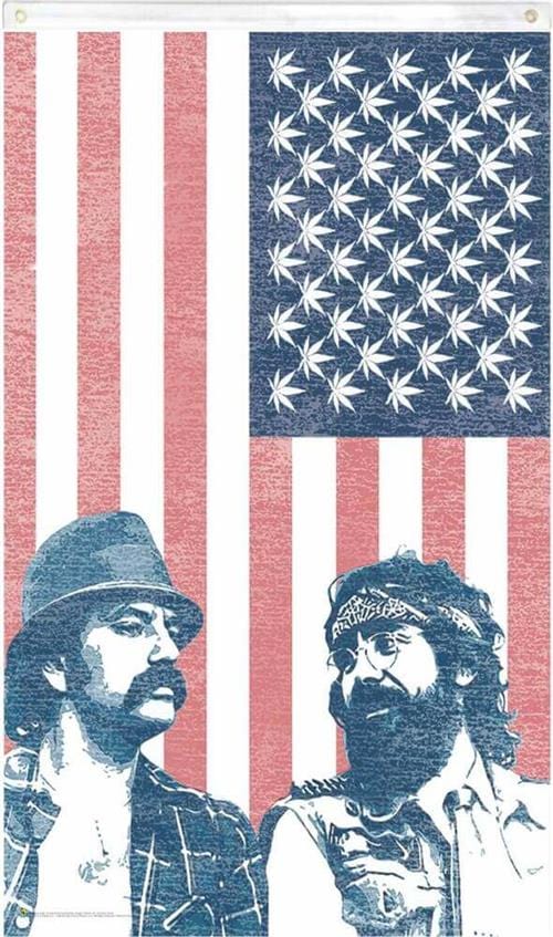 Posters Cheech and Chong - American - Flag 102550