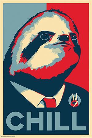 Posters Chill Sloth - Poster 101050