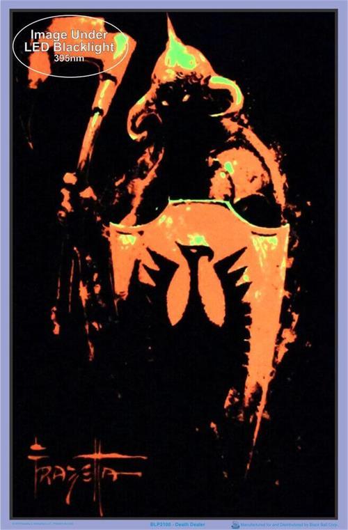 Posters Death Dealer - Black Light Poster 100961