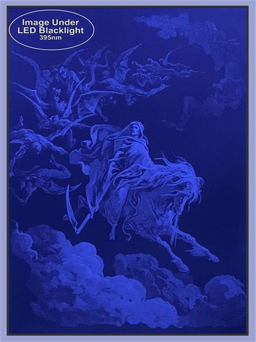 Posters Death Rides a Pale Horse - Black Light Poster 101186