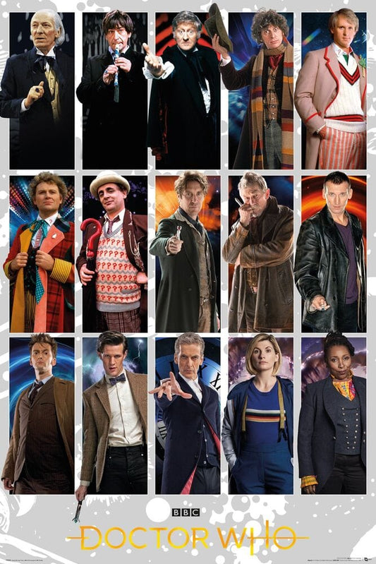 Posters Dr. Who - Doctors - Poster 102451