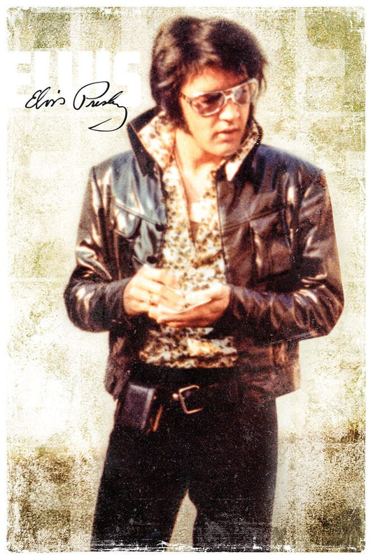 Posters Elvis Presley - Leather Jacket - Poster 102837