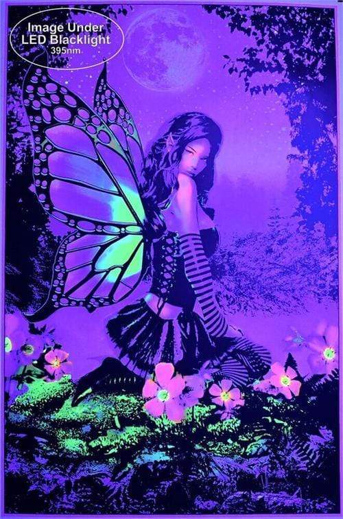 Posters Fairy Garden - Black Light Poster 101873