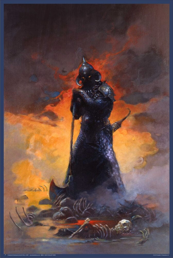 Posters Frank Frazetta - Death Dealer Bones - Poster 102948