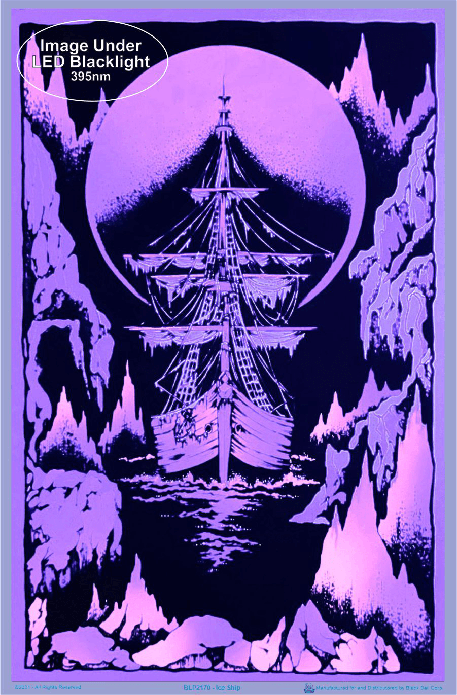 Posters Ice Ship - Black Light Poster 102267