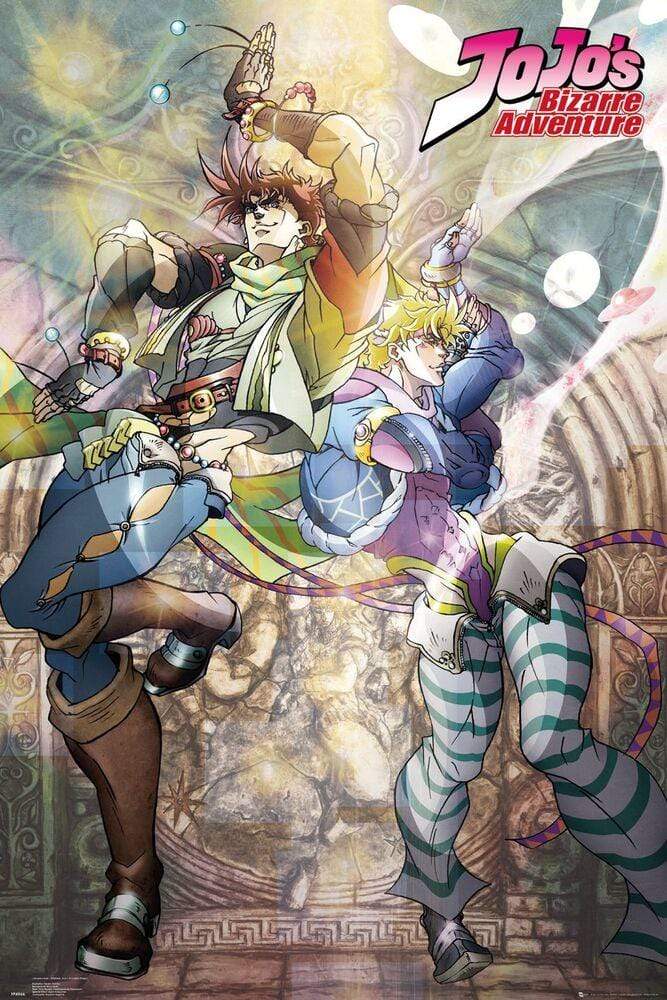 Posters JoJo’s Bizarre Adventure - Joseph and Caesar - Poster 102220