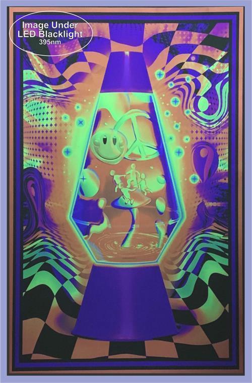 Posters Lava Lamp Flow - Black Light Poster 100196