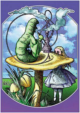 Posters Mikio - Alice Caterpillar Hookah - Poster 100945