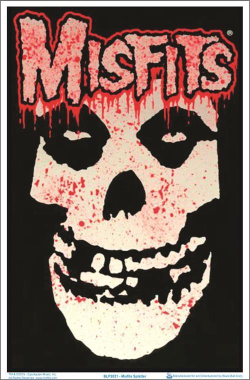 Posters Misfits - Splatter - Black Light Poster 100295
