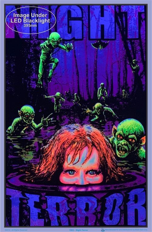 Posters Night Terror - Black Light Poster 102128