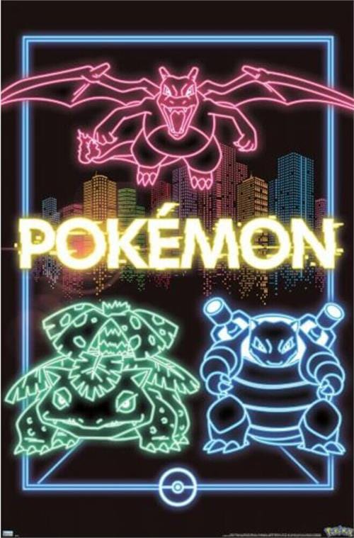 Posters Pokemon - Neon Poster 1030005