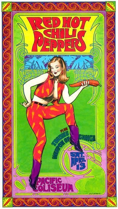 Posters Red Hot Chili Peppers - Concert Poster po-103