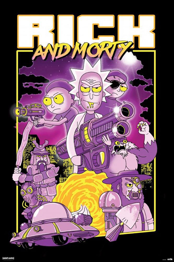 Posters Rick and Morty - Purple Rick - Poster 100703