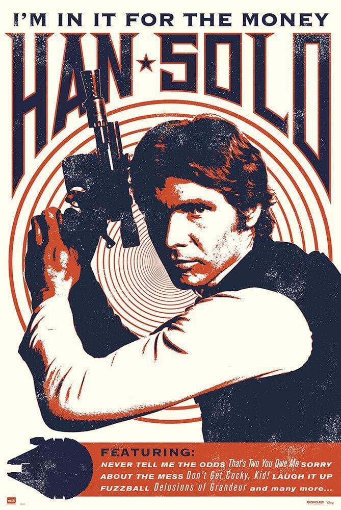 Wars - Han Solo Poster –